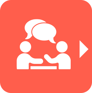 Icon of two people talking